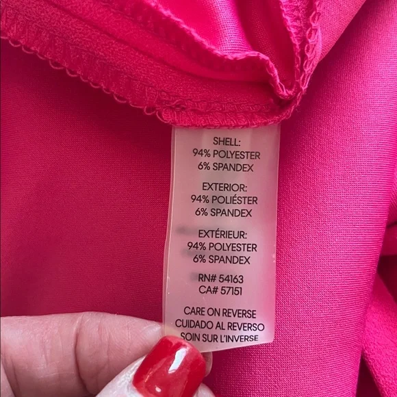 NWT Calvin Klein Neck Bow Dress - Picture 11 of 11